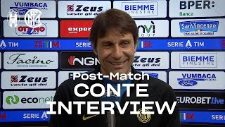 CROTONE 0-2 INTER | ANTONIO CONTE EXCLUSIVE INTERVIEW: "A step away from history" [SUB ENG] 🎙️⚫🔵