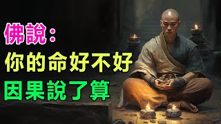 佛說：你的命好不好，因果說了算，到了該承受相應的“果報”的時候了，哪裡會有僥倖？ | 好東西 佛說  #運勢 #風水 #佛教 #佛說