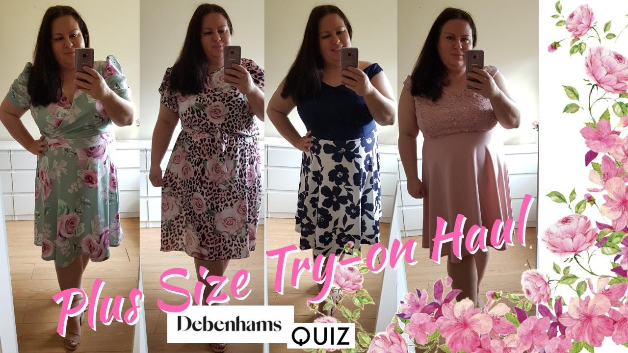 Quiz Clothing Plus Size Try-on Haul - YouTube