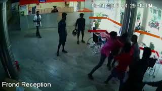 Exclusive CCTV Visuals: Goon attack in Attukal Devi Hospital Thiruvananthapuram