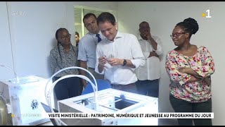 Visite ministérielle : patrimoine, numérique et jeunesse au programme du jour