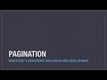 Bootstrap 4 (Alpha 6) components: Pagination