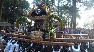 2019福崎秋祭り・二之宮神社宮出・馬田屋台