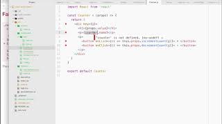 13 React Redux keys and counter