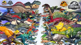 MEGA Carnivorous VS Herbivorous Collection! Jurassic World Dinosaurs Collection Battle