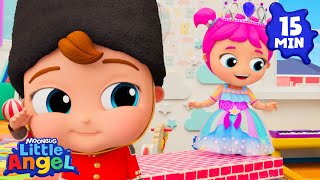 Cheerio! London Bridge Is Falling Down 💂 Little Angel + More Nursery Rhymes and Kids Songs