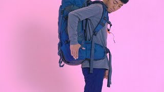 karrimor 「大型リュックの正しい背負い方講座」