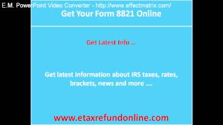 Get your form 8821 online
