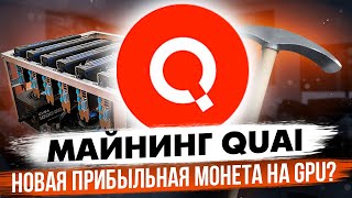 МАЙНИНГ QUAI | НОВАЯ ПРИБЫЛЬНАЯ МОНЕТА? | НАСТРОЙКА НА HIVEOS, RAVEOS И WINDOWS