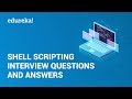 Shell Scripting Interview Questions & Answers | Linux Admin Certification Training | Edureka