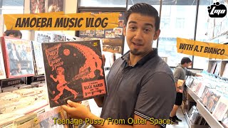 Shopping with $50 at Amoeba Music in Hollywood