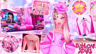 ⭐️ FASHION STARS NEW ROBLOX DRESS UP GAME NEW CODE ITEM + VIP Giveaway! | PearlLilac ⭐️