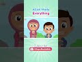 Allah Made Everything - Kids Song (Nasheed) Vocals only - Nursery Rhyme -  Islamic #shorts