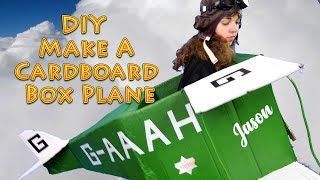 Objayda TV - The Making of Jason or How to Make a Cardboard Box Plane