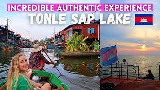 Incredible Authentic Experience at Tonle Sap Lake | Southeast Asia Vlog 5