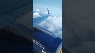 Airplane window seat view #shorts #shortvideo #airplane #tastewithmekalyani
