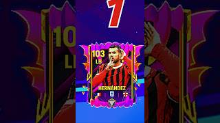 🔥 Top 10 Best LB in FC Mobile (Update Ballondor) 💥#shorts #fcmobile