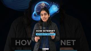 How Internet Actually Works? #shorts #internet #starlink