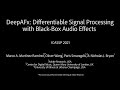 DeepAFx: Differentiable Signal Processing with Black-Box Audio Effects