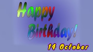 14 October Happy Birthday  Whatsapp Status #Shorts Video | OMG Heropanti