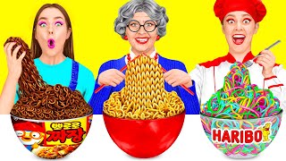 Me vs Grandma Cooking Challenge | Smart Gadgets vs Hacks by ChallengeTeen