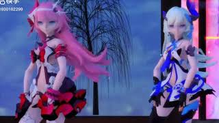 【MMD Honkaiimpact　Dance】紳士向け#崩壊3rd #ストロベリーボム　#ブルーベリーブリッツ