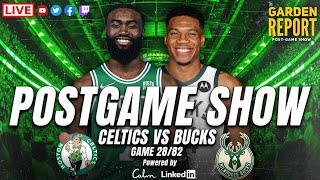 LIVE Garden Report: Celtics vs Bucks Postgame Show | Powered by Calm & LinkedIn