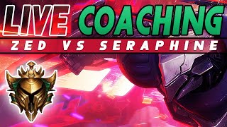 Coaching: Zed Mid (Gold) - McBaze | League of Legends