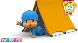 ⛺️ キャンプに行こう （15分）l Pocoyo 🇯🇵 日本語 - 公式チャンネル | 全話　子どものためのアニメ動画