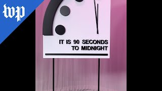 Doomsday Clock ticks closest to midnight since creation