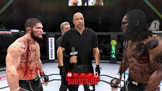 UFC 4 | Khabib Nurmagomedov vs. Black Lacrime EA Sports