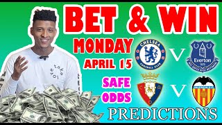 Football Prediction Today 15-04-2024 |  Betting tips Today | England Premier League