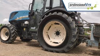 ProfessioneVite | Compattamento: New Holland T4.110 N e Trelleborg PneuTrac