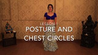 Belly Dance Tutorial For Beginners!! Lesson 1 | Posture and Chest Circles | Dance with Meher Malik