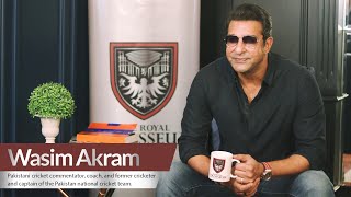 Wasim Akram's Insights on TRC Sports Management | The Royal Colosseum