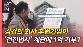 [뉴있저] 후원기업이 1억 원·딸은 전시회 참여...김건희와 무슨 관계? / YTN