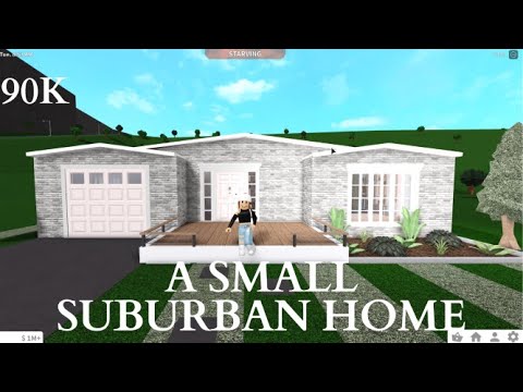 One Story Suburban Home | Roblox Bloxburg | - YouTube