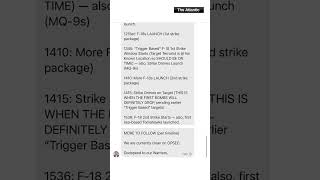 Editor who received leaked Signal chats releases complete attack plan text chain