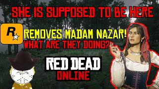 Rockstar Removes Madam Nazar From Red Dead Online And Puts Another Event Month