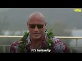 the rock visited protesters fighting to keep a telescope off a sacred hawaiian site l gma digital