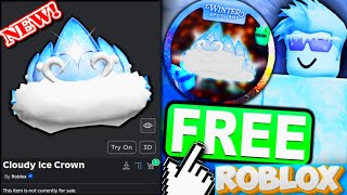 冬の注目イベント！無料アクセサリー！Cloudy Ice Crown の入手方法！[ROBLOX]