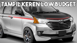 MODIFIKASI SIMPLE SPORTY TOYOTA AVANZA | TAMPIL KEREN LOW BUDGET | Modifikasi Digital | Timelapse