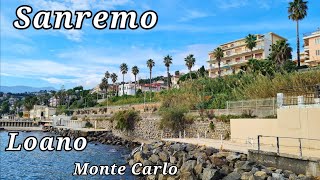 Sanremo осенью . В октябре, в Италию. Sanremo, Loano, Monaco.