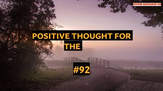 1 Minute To Start Your Day Right! MORNING MOTIVATION and Positivity! Positive Thought for Day 92