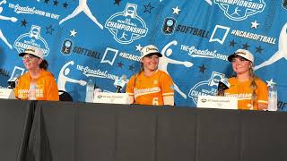 Tennessee Softball REACTS to Earning Spot in WCWS, Winning Knoxville Super Regional