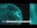 Biggest solar flare in years temporarily disrupts radio signals on Earth