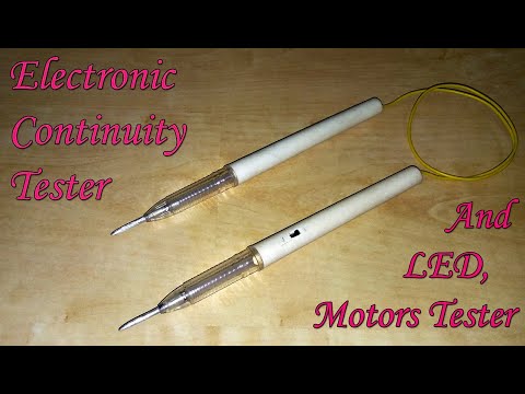 How to Make Continuity Tester/LED and motors Tester Using Pen How to Make Continuity Tester/LED and motors Tester Using Pen