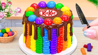 Fantastic Rainbow KITKAT Chocolate Cake 🌈 Top 10 Perfect Mini Cake Decorating Ideas 💟 Cake Corner