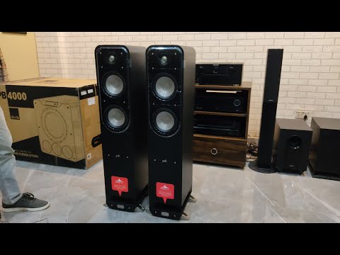 Polk Audio Signature Series S55 review, unboxing and testing