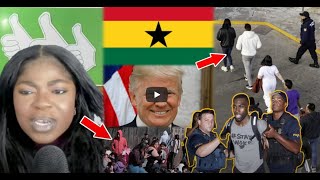 BreakingDeportation Over 1,000 Ghanains Has Arrived Embassy Confirm!  Afia Pokua